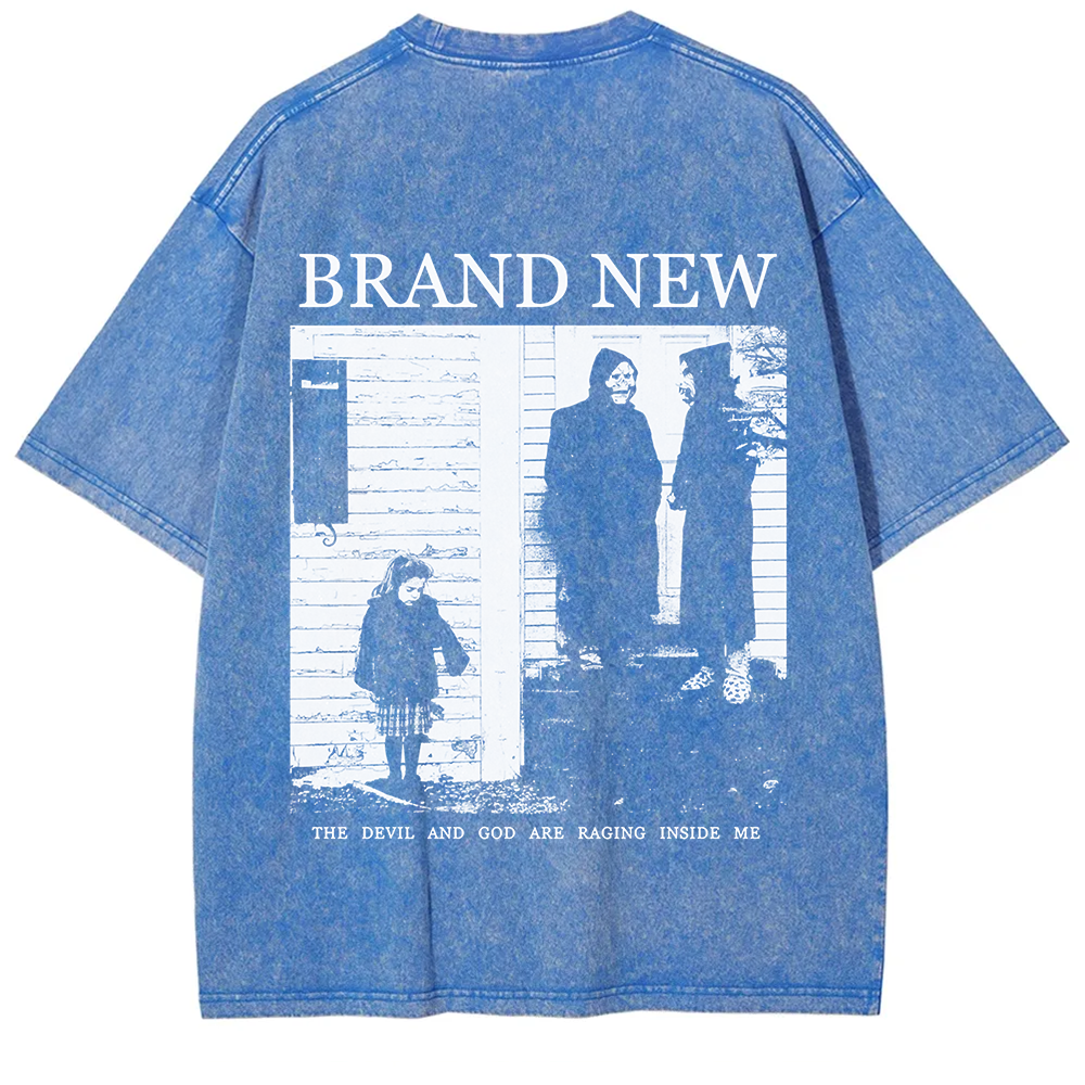 Washed Brand New Band t-Shirt