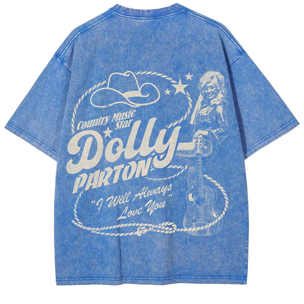 Dolly Parton Singer Washed t-Shirt