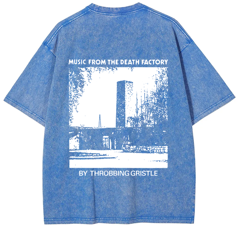 Music From The Death Factory - Throbbing Gristle Band t-Shirt