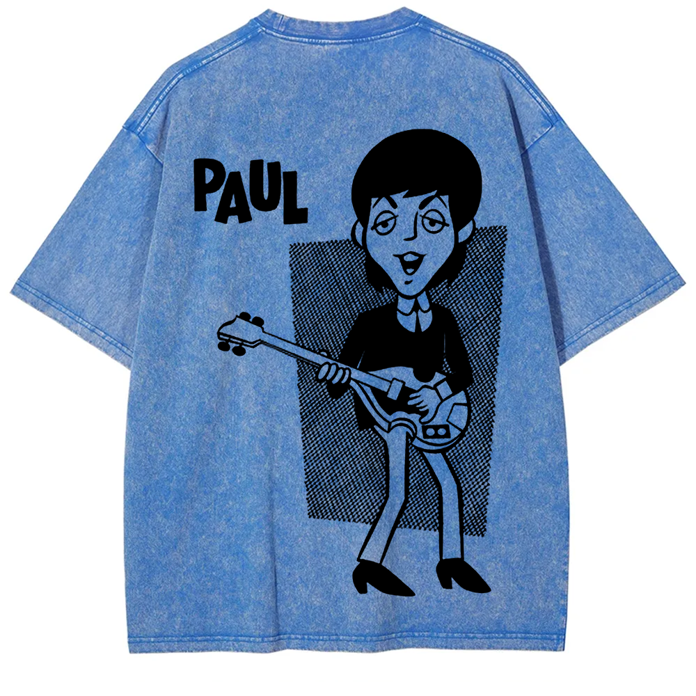 Paul McCartney Musicians Washed t-Shirt