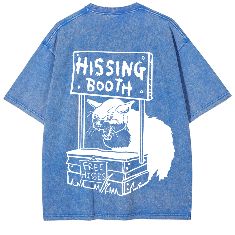 Unisex Cat pattern print t-Shirt