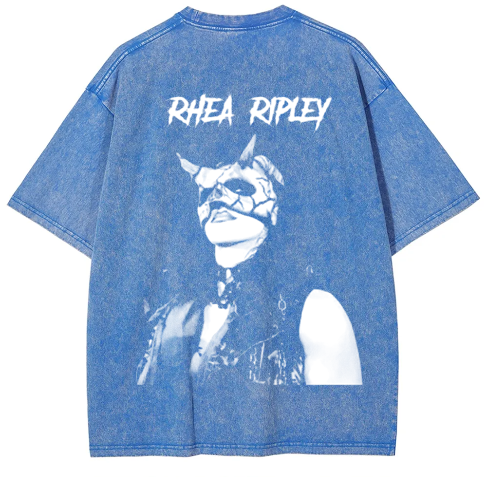 WWE Rhea Ripley The Mask Washed t-Shirt