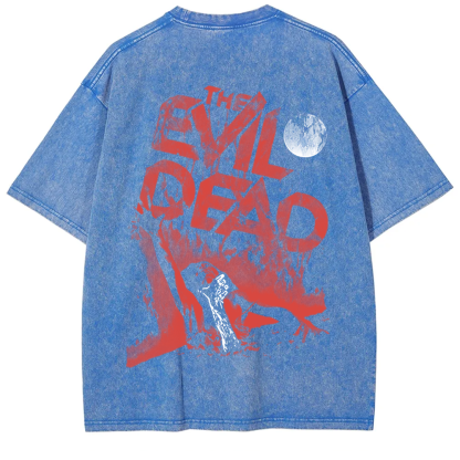 Unisex Vintage Washed  Evil Dead t-Shirt