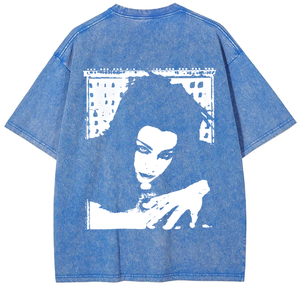 Unisex Vintage Washed Amy Lee Singer t-Shirt