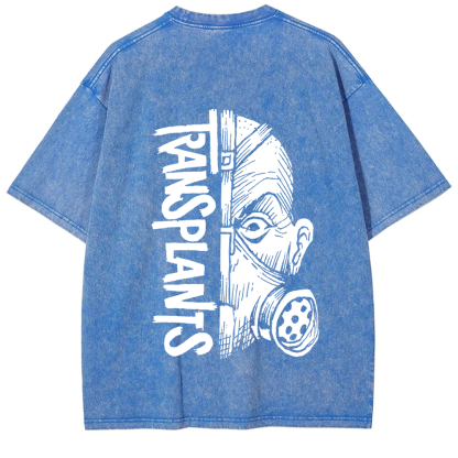 Unisex Vintage Washed Transplants Band t-Shirt