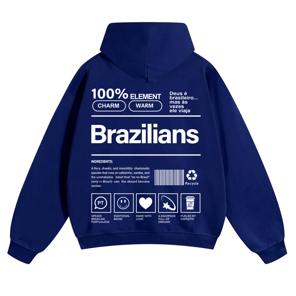 Brazilians Unisex Fit Color Hoodie wearishow