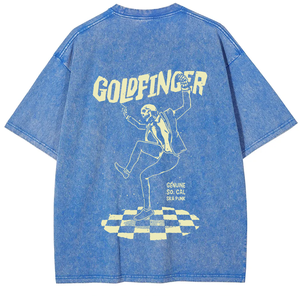 Unisex Vintage Goldfinger Band t-Shirt