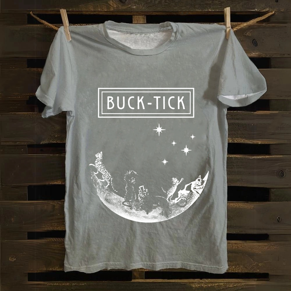 Unisex Vintage Buck-Tick Band  Cotton T-Shirt