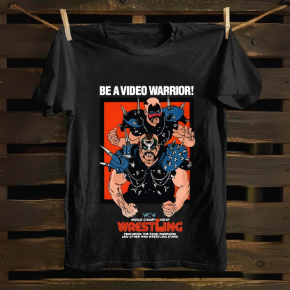 Unisex Vintage WCW Wrestling Sting  Cotton T-Shirt