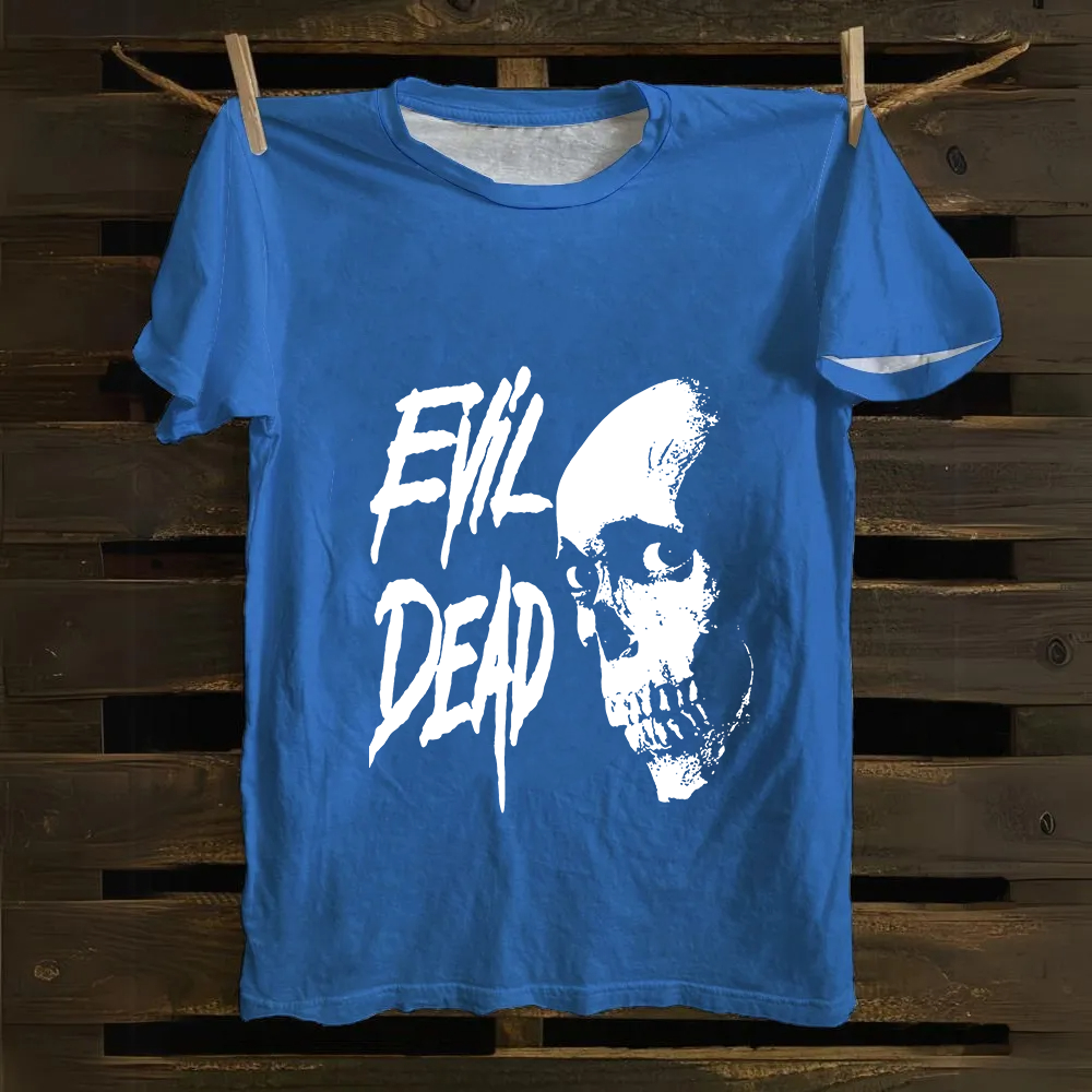 Unisex VintageEvil Dead cotton T-Shirt