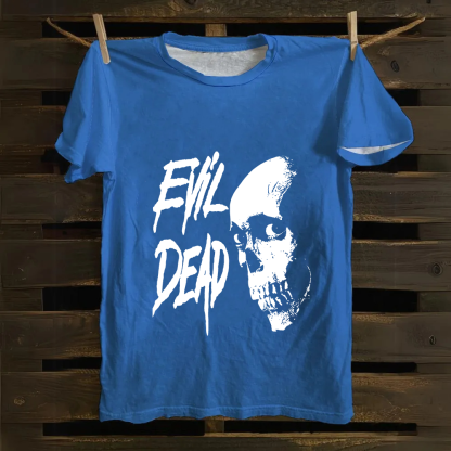 Unisex VintageEvil Dead cotton T-Shirt