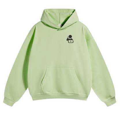 Trader Solid Color Hoodie