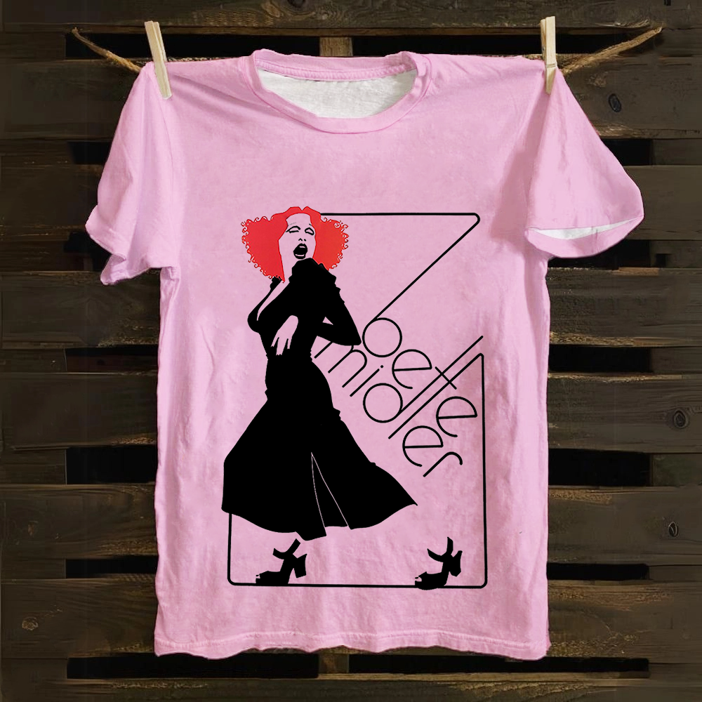 Bette Midler Singer Vintage Cotton T-Shirt