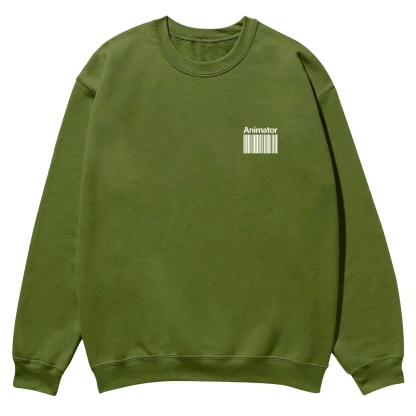 Animator Casual Crewneck Sweatshirt