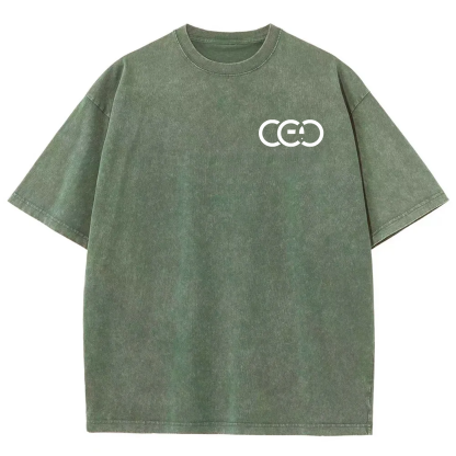 CEO Unisex Fit Washed T-Shirt