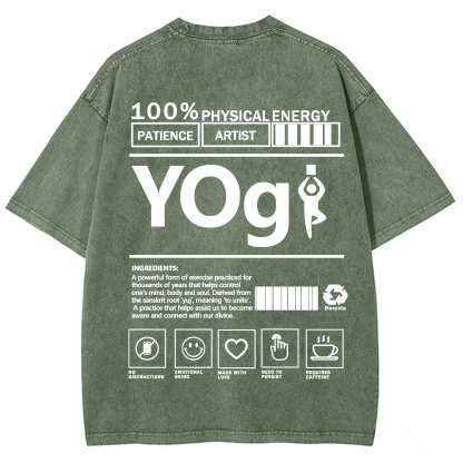 Yogi Solid Color Unisex T-shirt