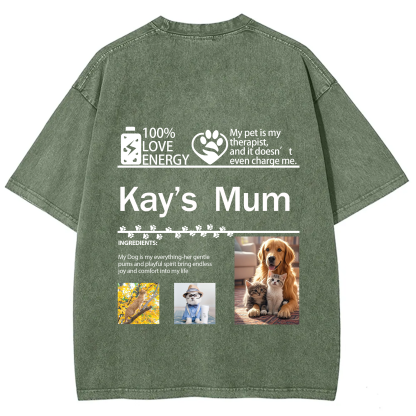 Pet Photo Creative Customized Unisex T-shirt