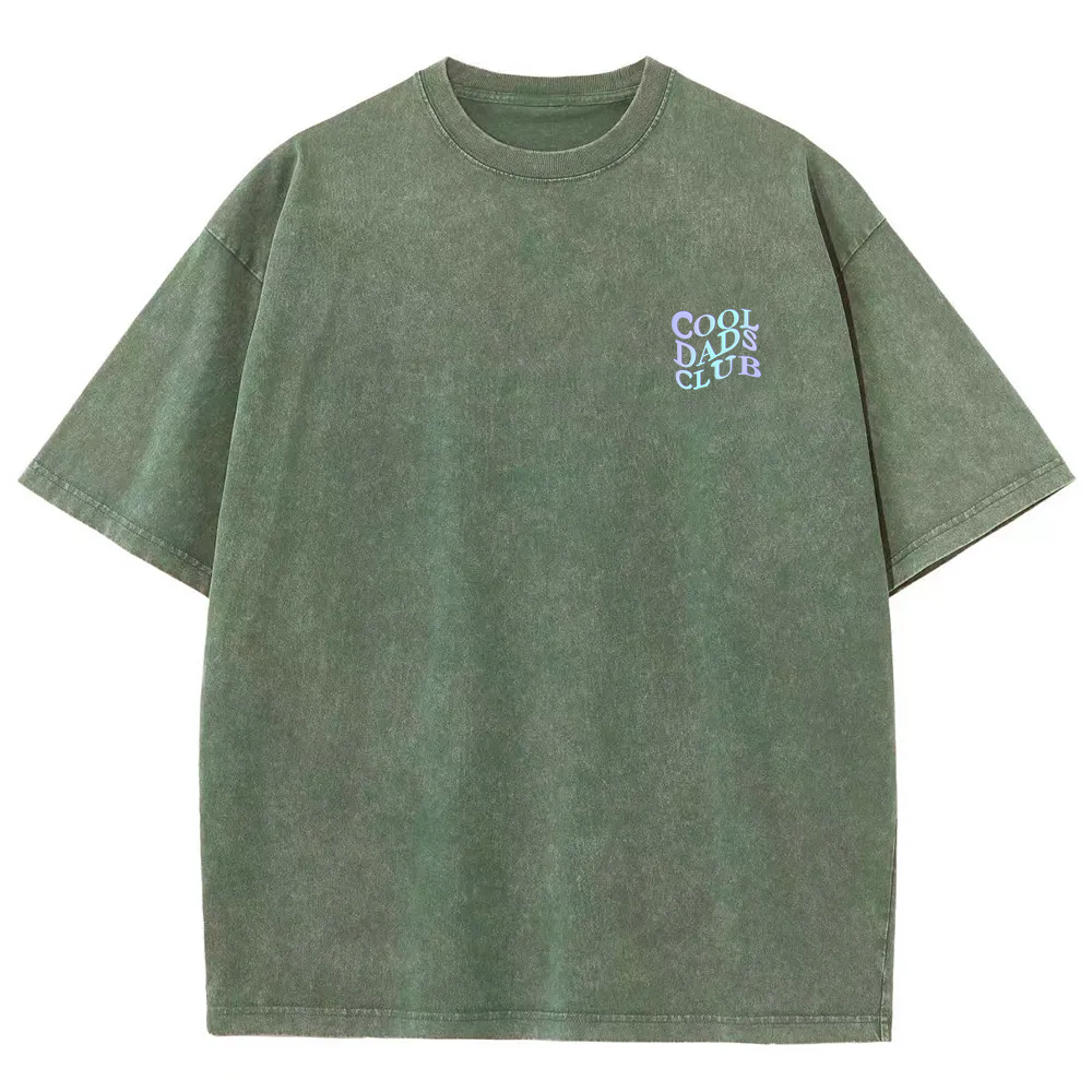 Cool Dads Club Snowflake Vintage Cotton T-Shirt