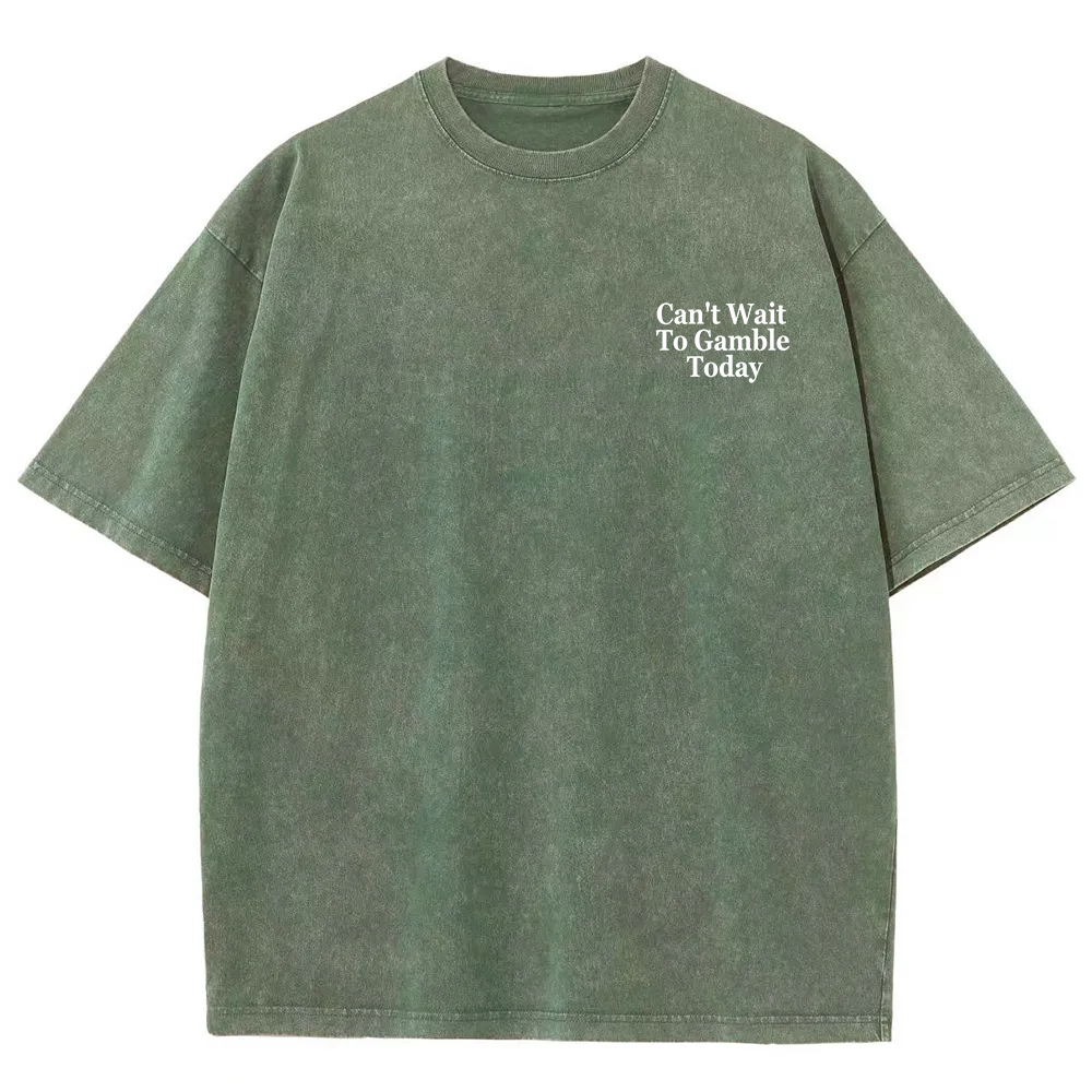 Professional Gambler Club Unisex Fit Washed T-Shirt