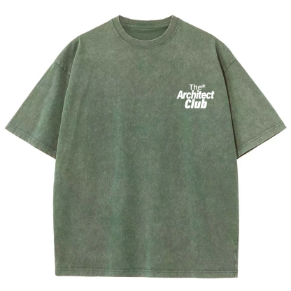 The Architect Club Unisex Fit Washed T-Shirt