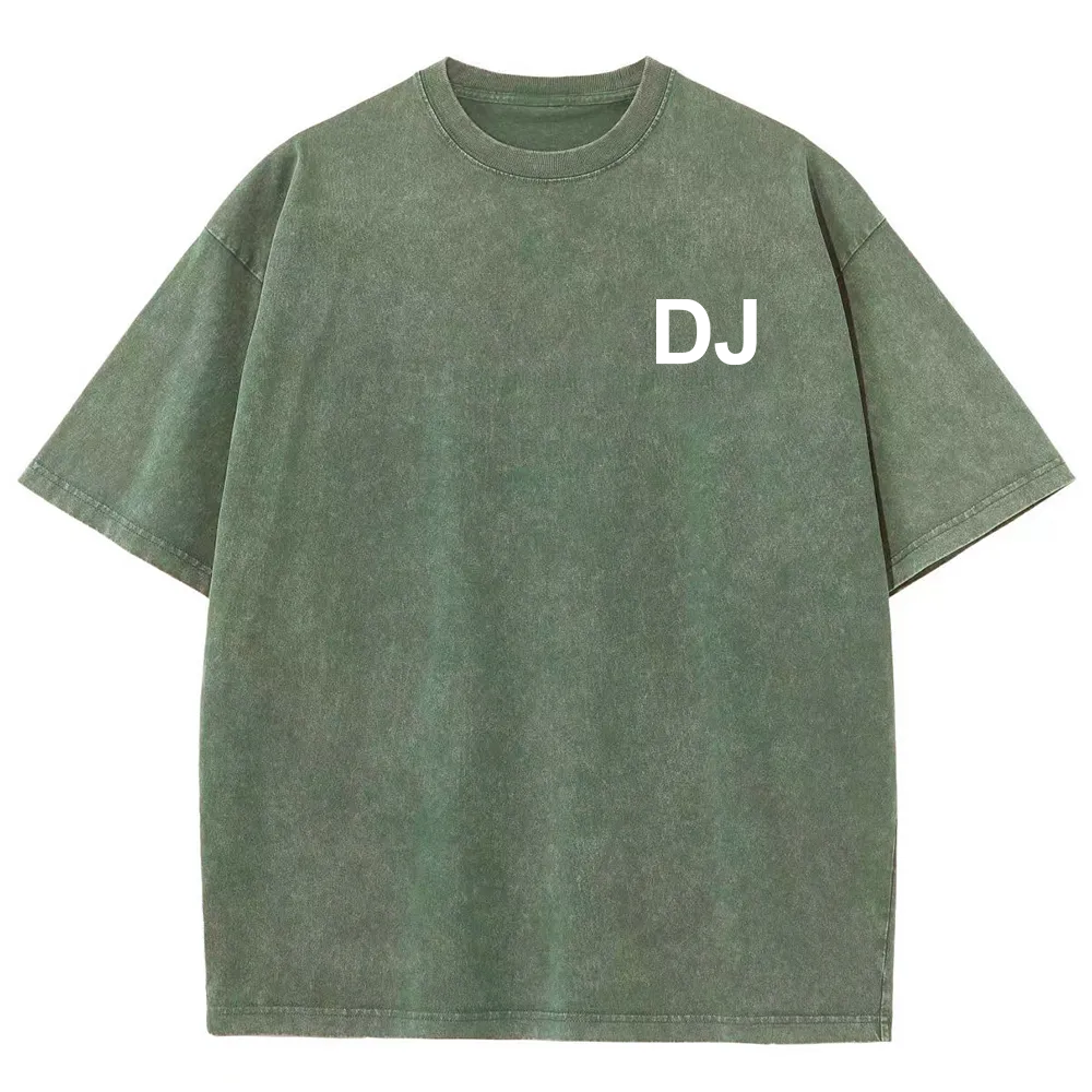 DJ Unisex Fit Washed T-Shirt