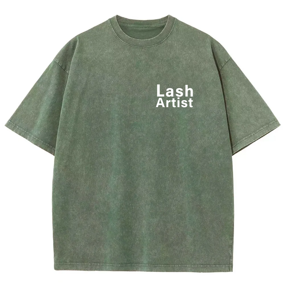Lash Artist Unisex Fit Washed T-Shirt