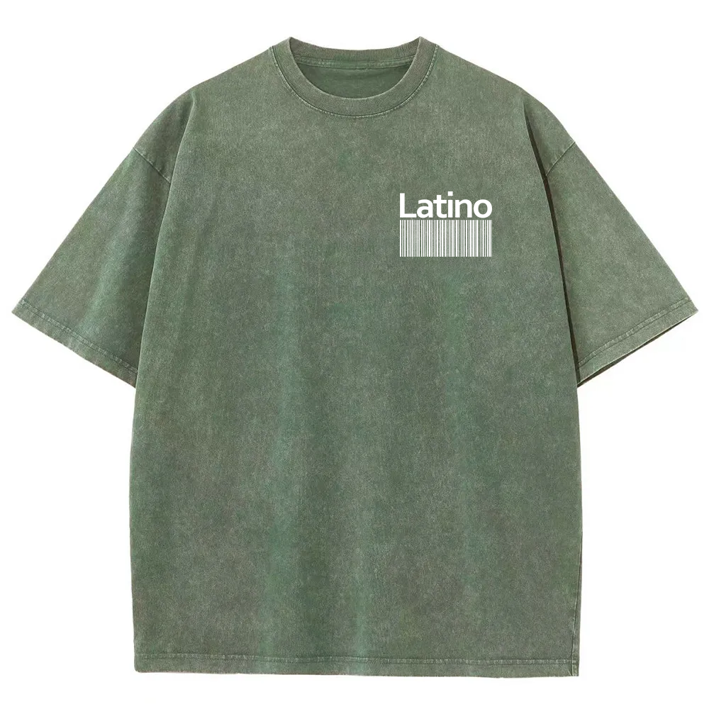 Latino Unisex Fit  Washed T-Shirt