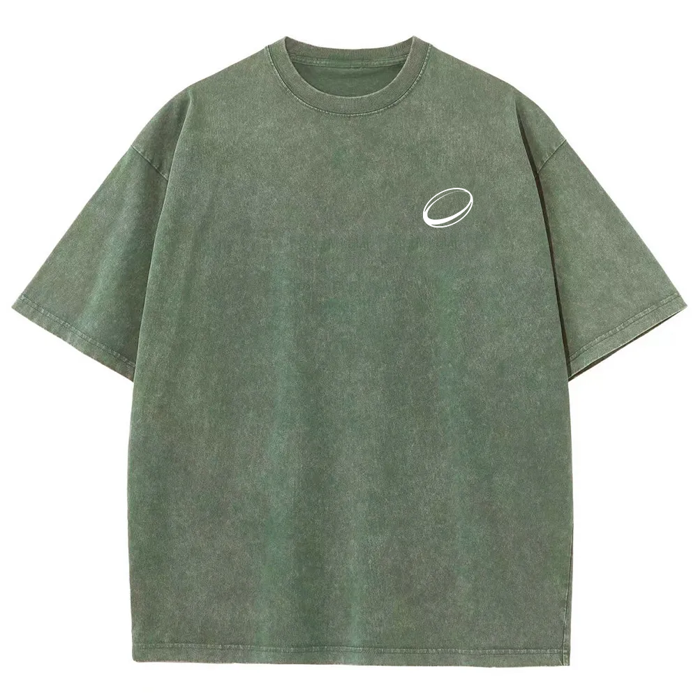 Rugby Player Unisex Fit Washed T-Shirt