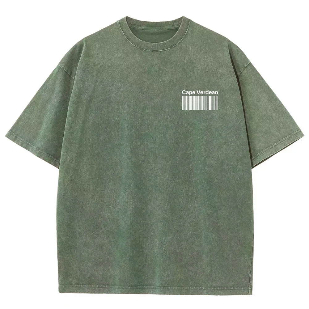Cape Verdean Unisex Fit  Washed T-Shirt