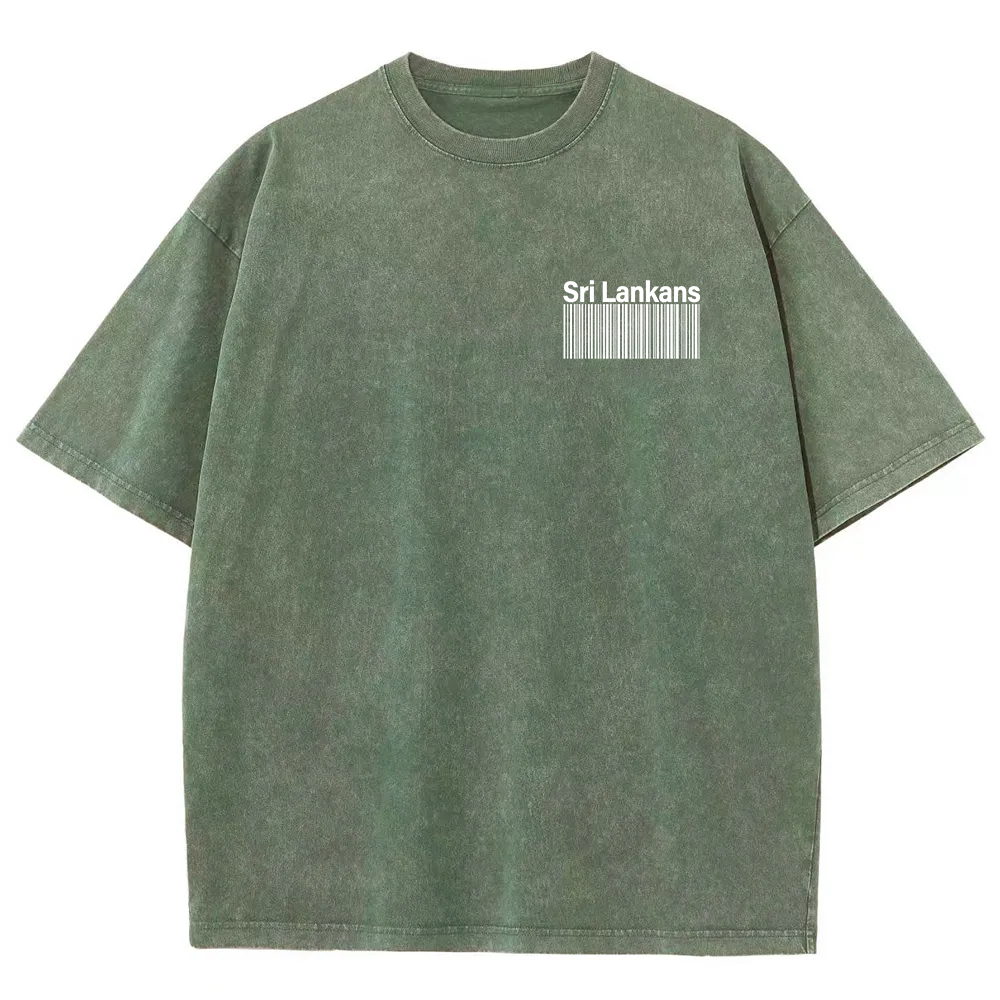 Sri Lankans Unisex Fit  Washed T-Shirt