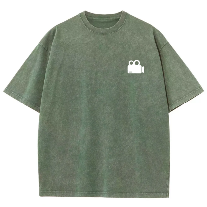 Videographer Unisex Fit Washed T-Shirt