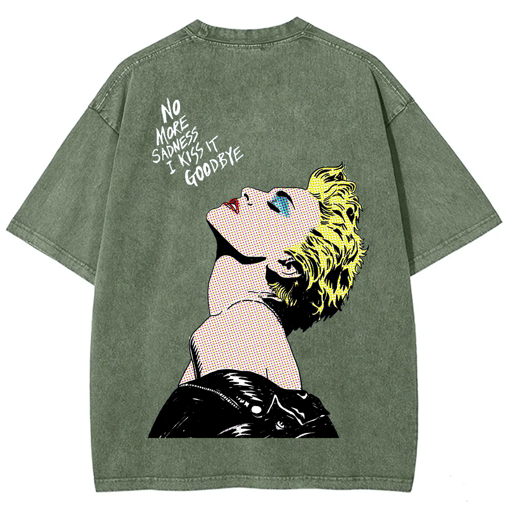 Listen to True Blue by Madonna Printed T-shirt