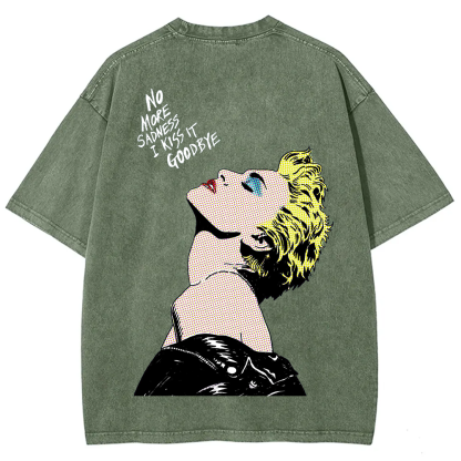 Listen to True Blue by Madonna Printed T-shirt