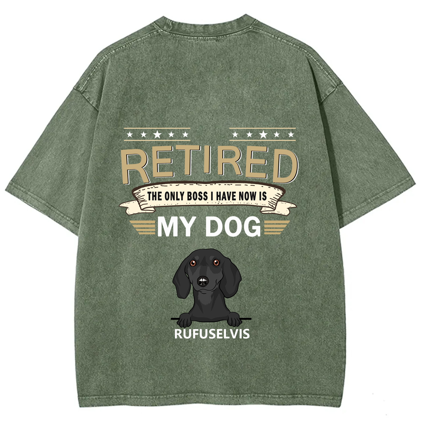 The Only Boss I Have - Personalized Custom Unisex T-shirt