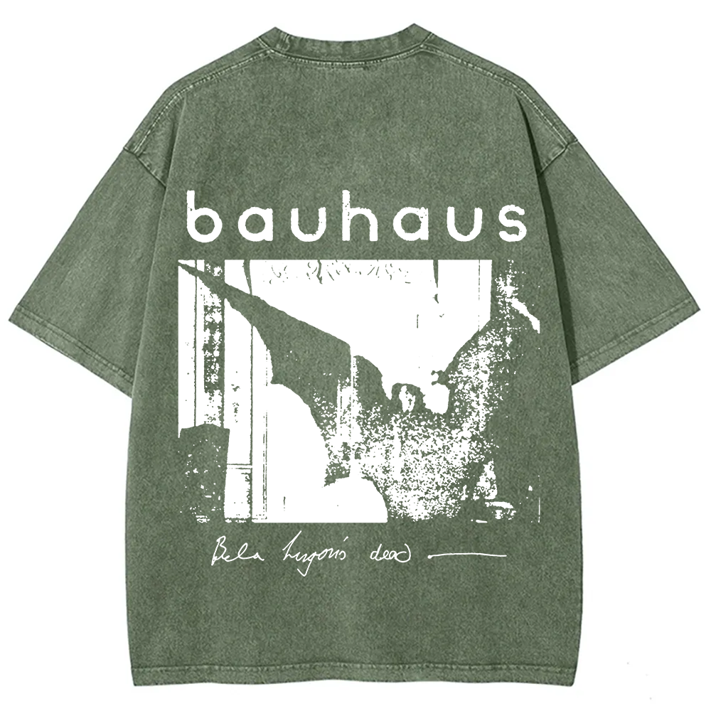 Unisex cotton Bauhaus Rock Band T-shirt