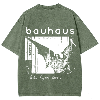 Unisex cotton Bauhaus Rock Band T-shirt