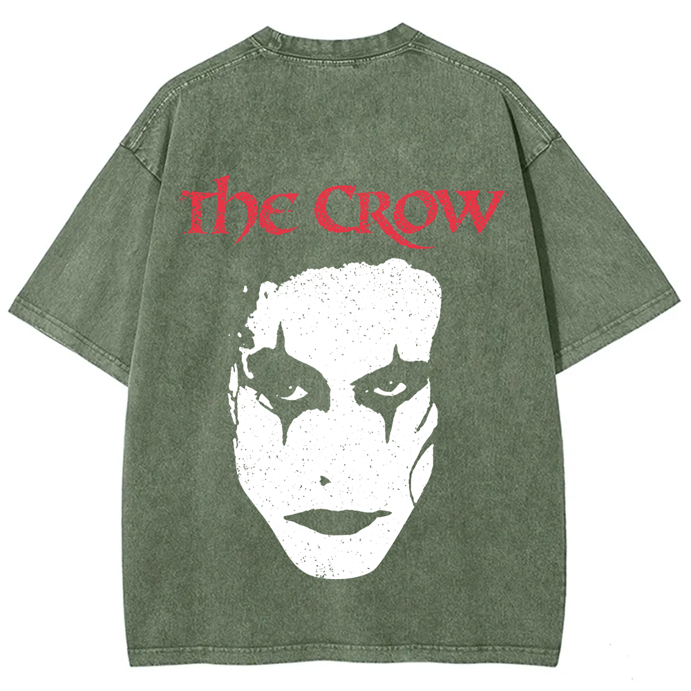 Unisex Vintage Washed The Crow T-Shirt