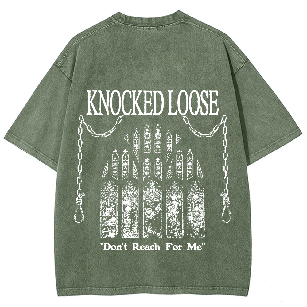 Knocked Loose Band Vintage Washed T-Shirt