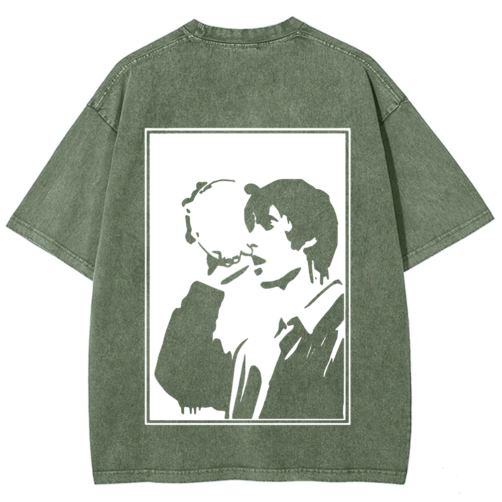 Oasis Band Vintage Washed T-Shirt