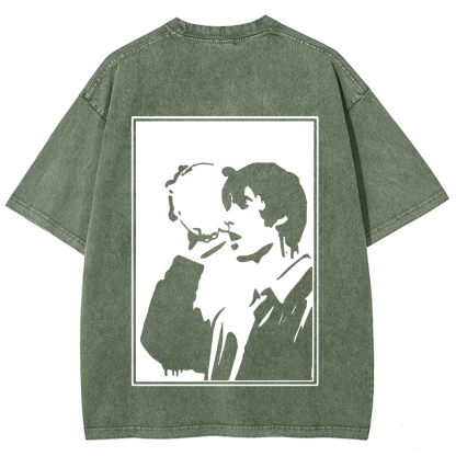 Oasis Band Vintage Washed T-Shirt