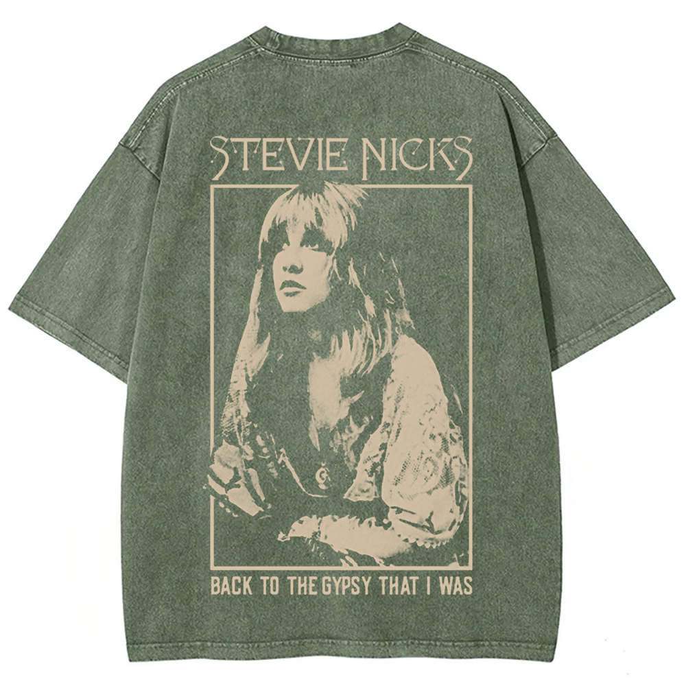 Stevie Nicks Singer Vintage Washed t-Shirt