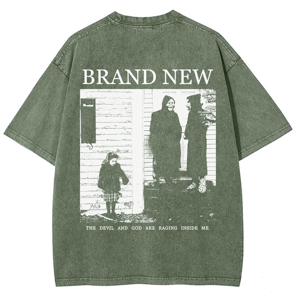 Washed Brand New Band t-Shirt