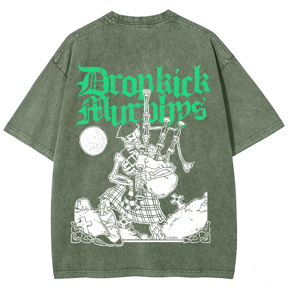 Dropkick Murphys Band Washed t-Shirt