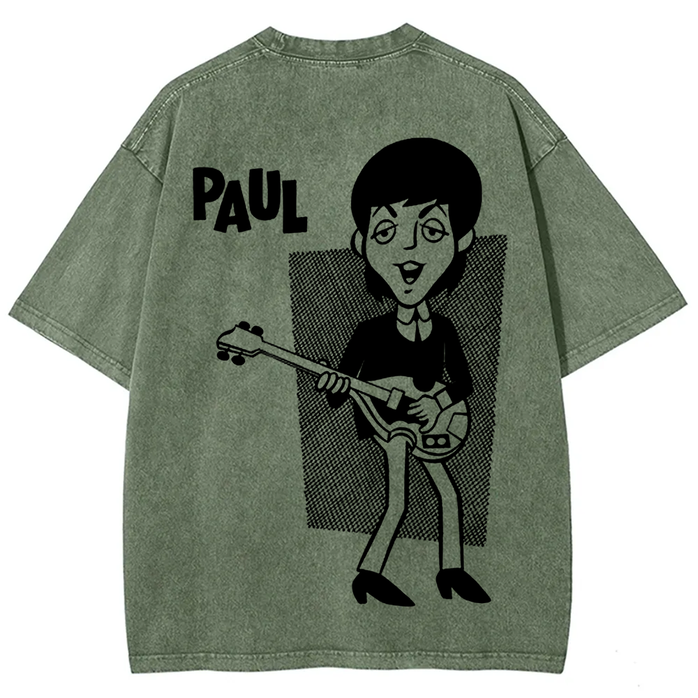 Paul McCartney Musicians Washed t-Shirt
