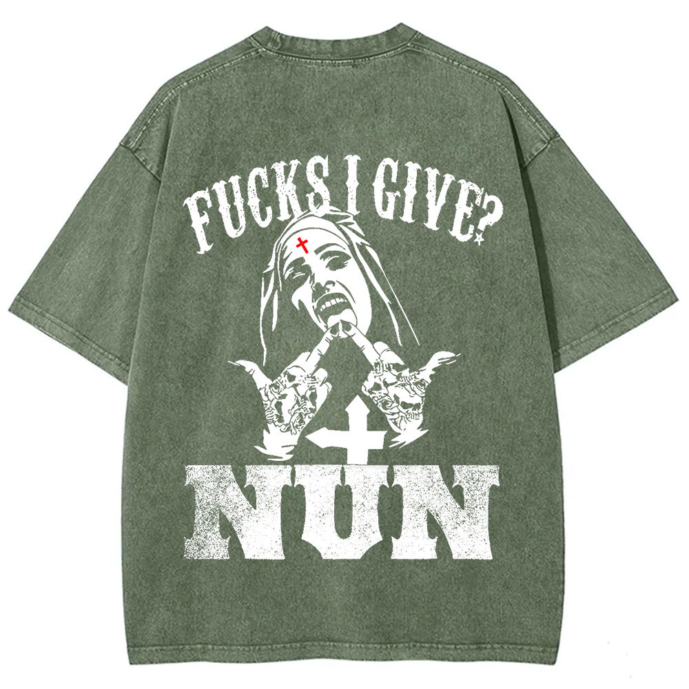 Unholy Nun Fucks Given Nun Unisex Classic Tank Top t-Shirt