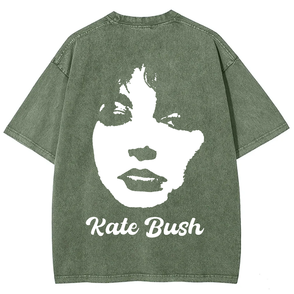 Kate Bush Singer Vintage Washed t-Shirt