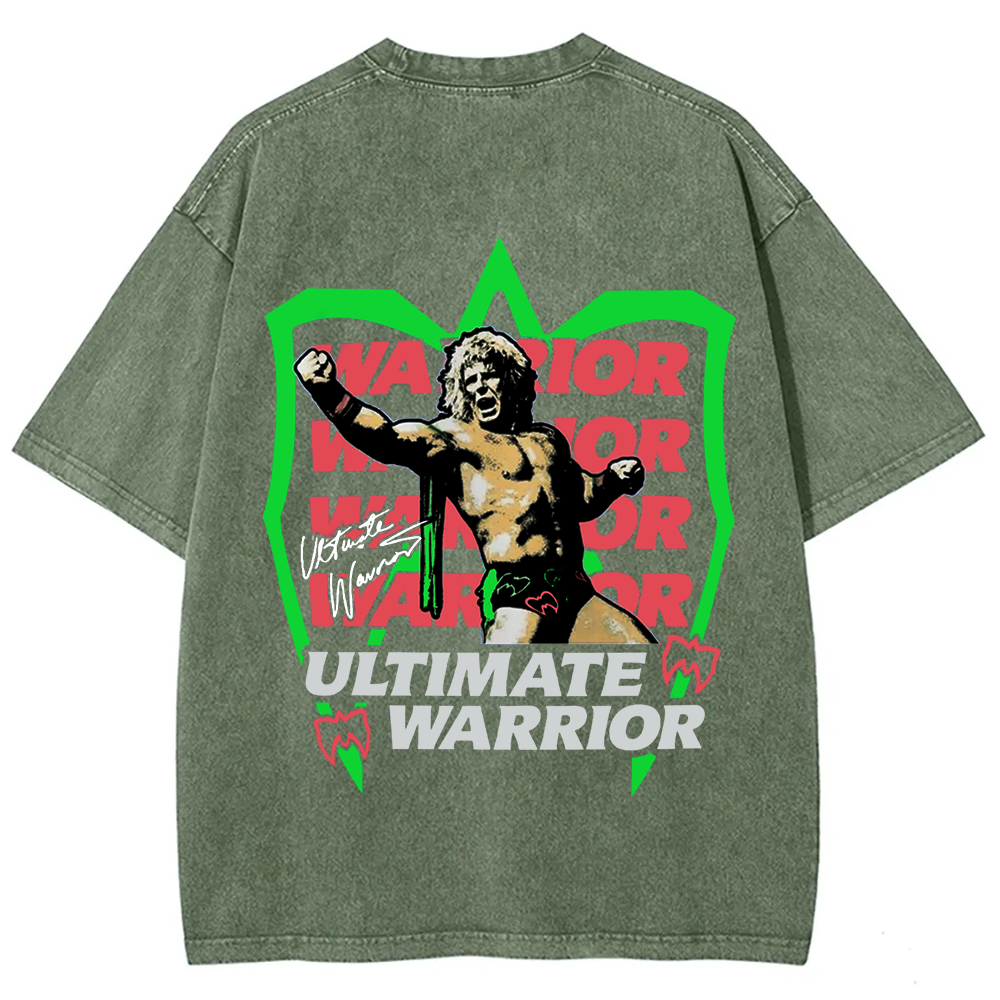 WWE Ultimate Warrior Wrestling Casual Printed t-Shirt