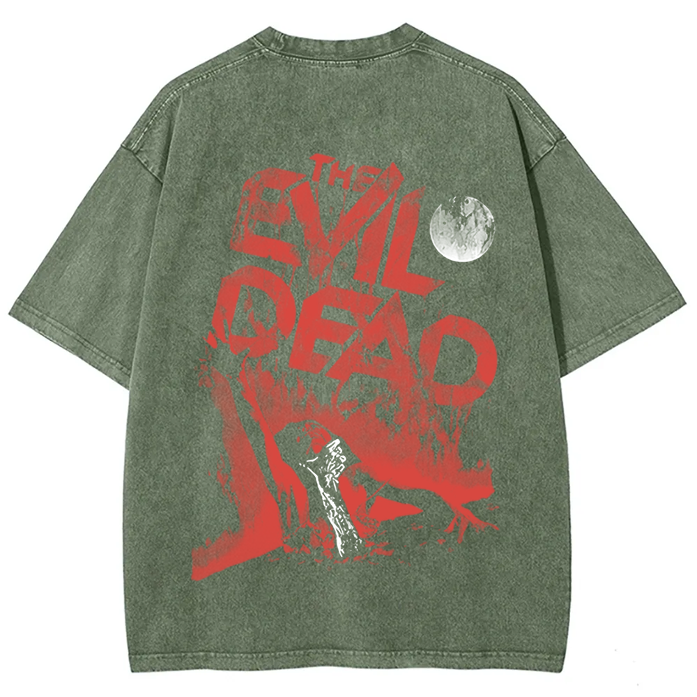 Unisex Vintage Washed  Evil Dead t-Shirt
