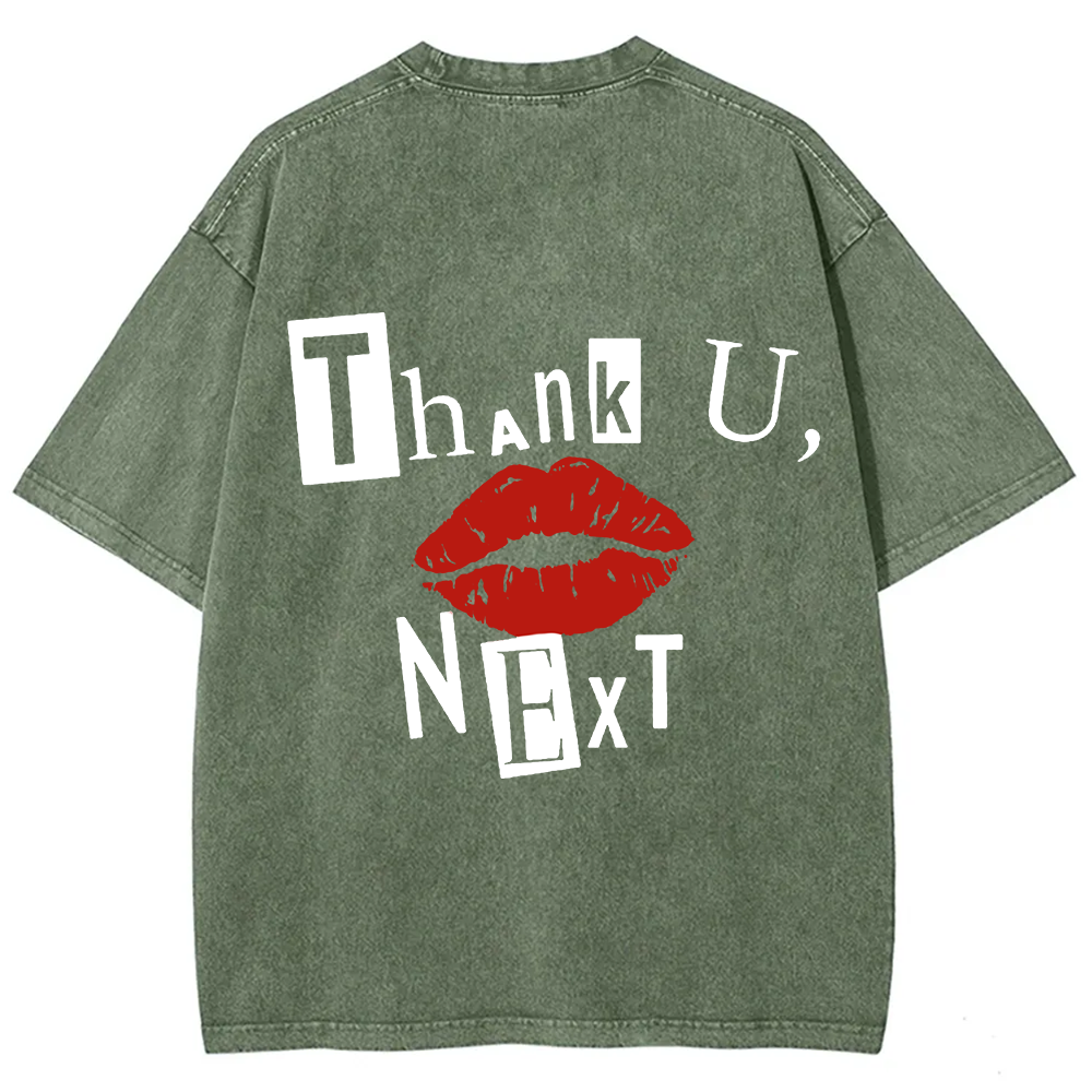 Unisex Vintage Washed Ariana Grande Singer t-Shirt