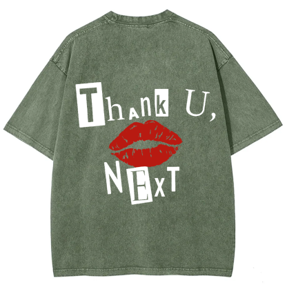 Unisex Vintage Washed Ariana Grande Singer t-Shirt